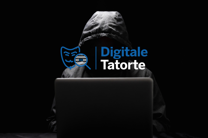 Hacker am Laptop