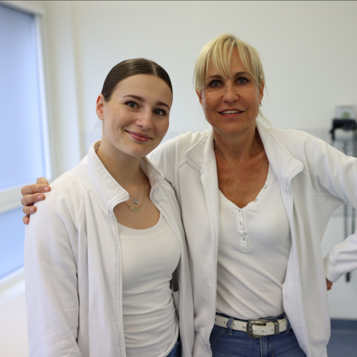 Josefine Orth und Birgit de Riese-Meyer, Medizinische Fachangestellte