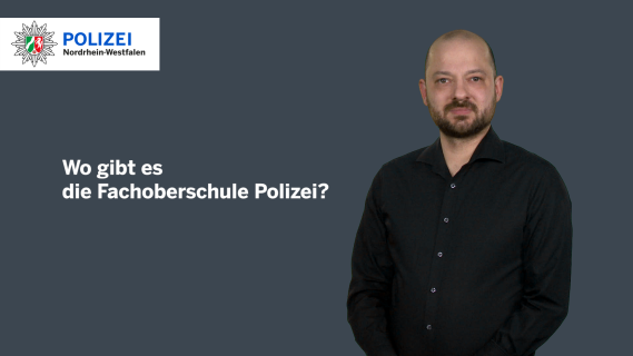 Erklärvideo in Gebärdensprache: Wo gibt es die Fachoberschule Polizei?