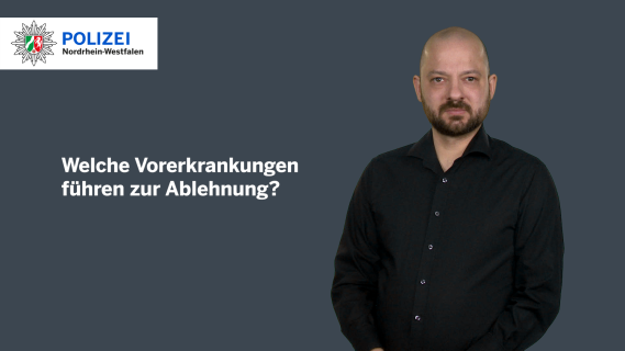 Erklärvideo in Gebärdensprache: Welche Vorerkrankungen führen zur Ablehnung?
